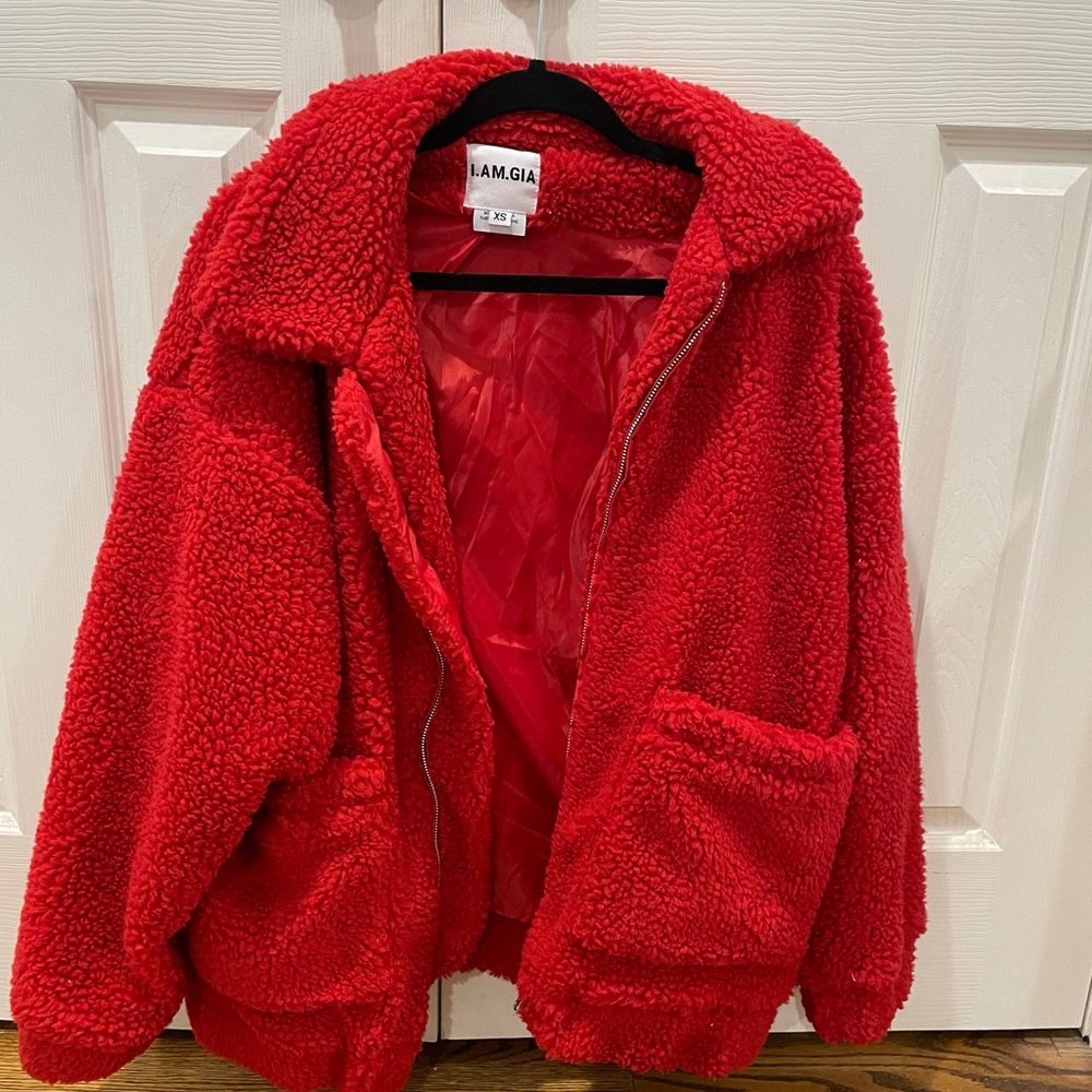 i am gia teddy pixi coat